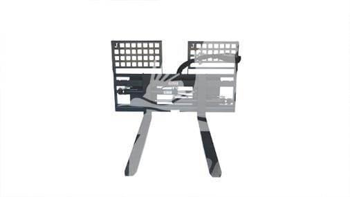 Jenkins HYDRAULIC SLIDING 4' CARRIAGE, 6' PALLET FORK Viljuške