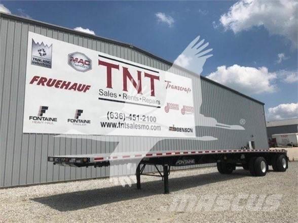 Fontaine (QTY: 50) 48 X 102 COMBO FLATBEDS WIDESPREAD AIR Poluprikolice sa otvorenim sandukom