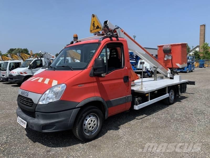 Iveco Daily Multitel 160 ALU DS - 16m Auto korpe