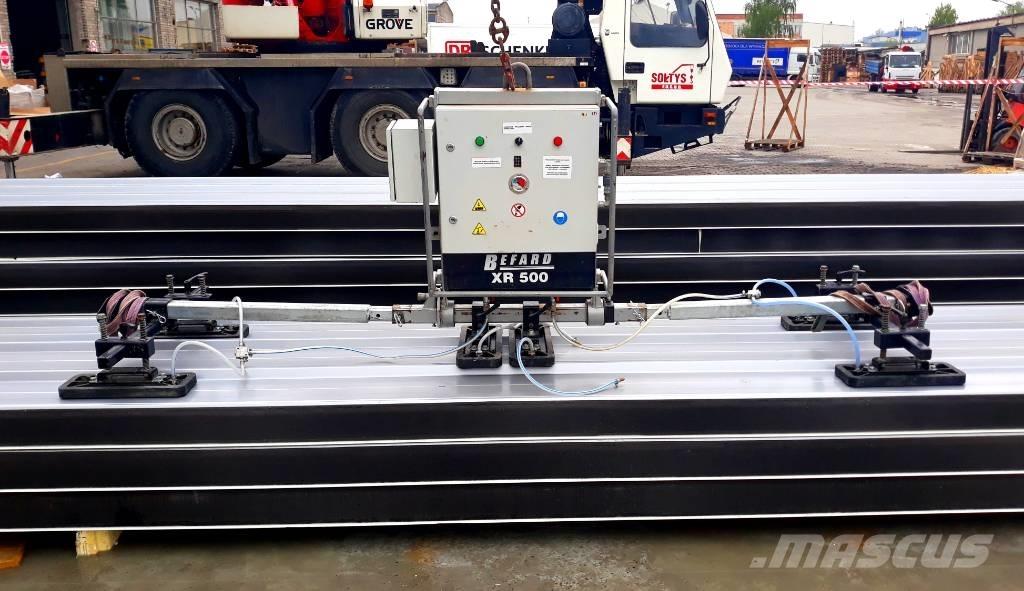 Befard XR 500 chwytak próżniowy do płyt warstwowych Grabulje
