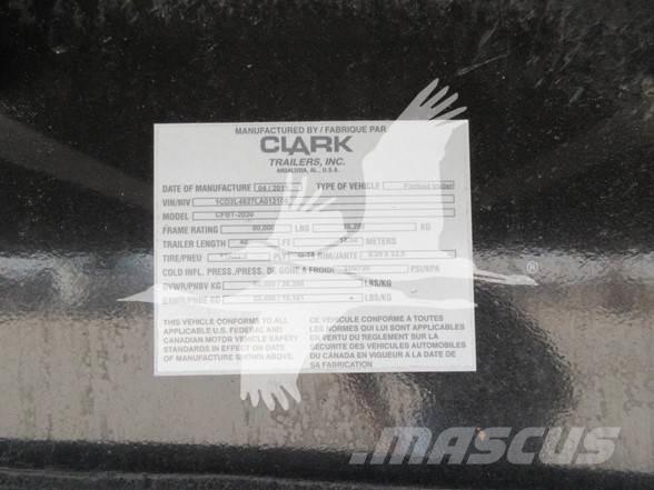 Clark 48 X 102 CONESTOGA Poluprikolice sa ciradom