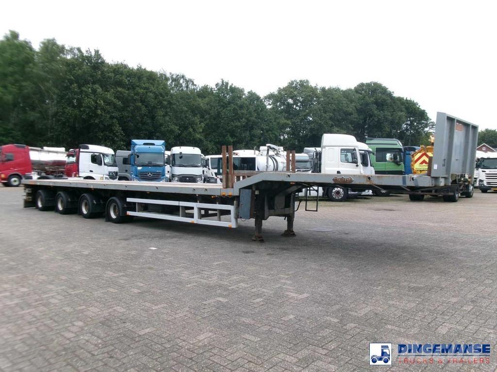 Nooteboom 4-axle semi-lowbed trailer OVB-65-04V ext. 43 m Poluprikolice labudice