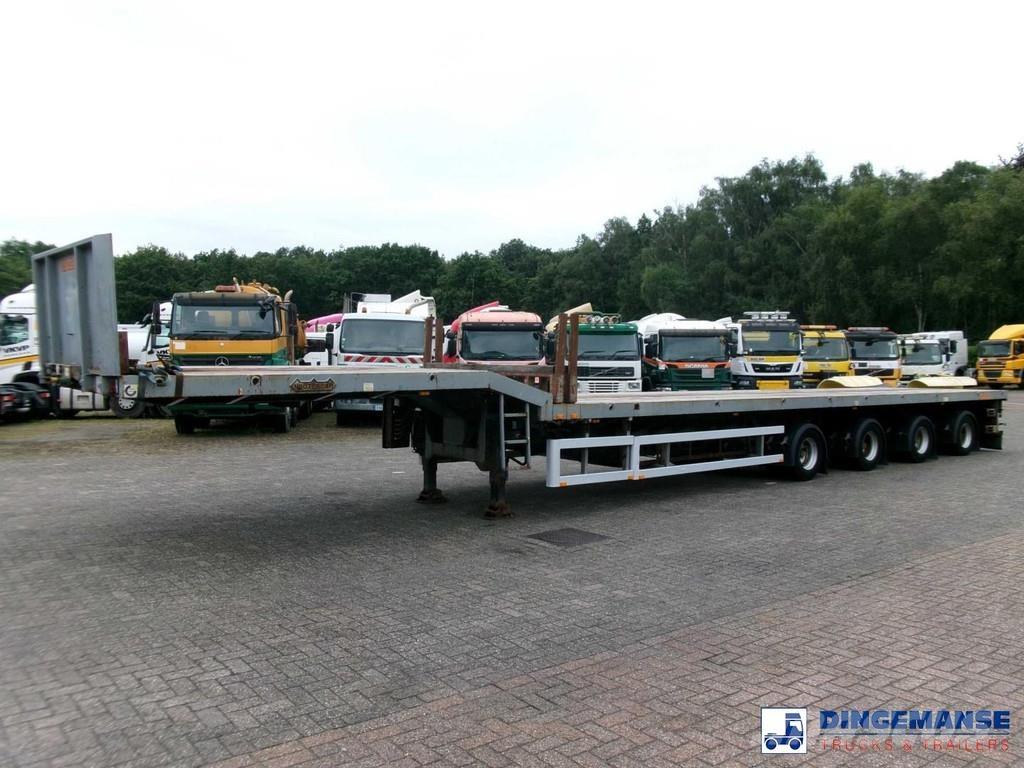 Nooteboom 4-axle semi-lowbed trailer OVB-65-04V ext. 43 m Poluprikolice labudice