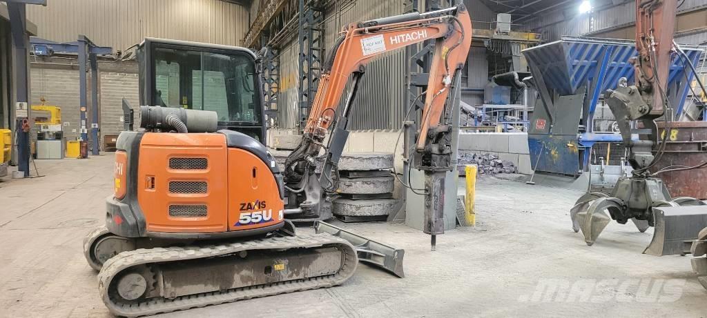 Hitachi ZX 55 U-6 CLR Bageri guseničari