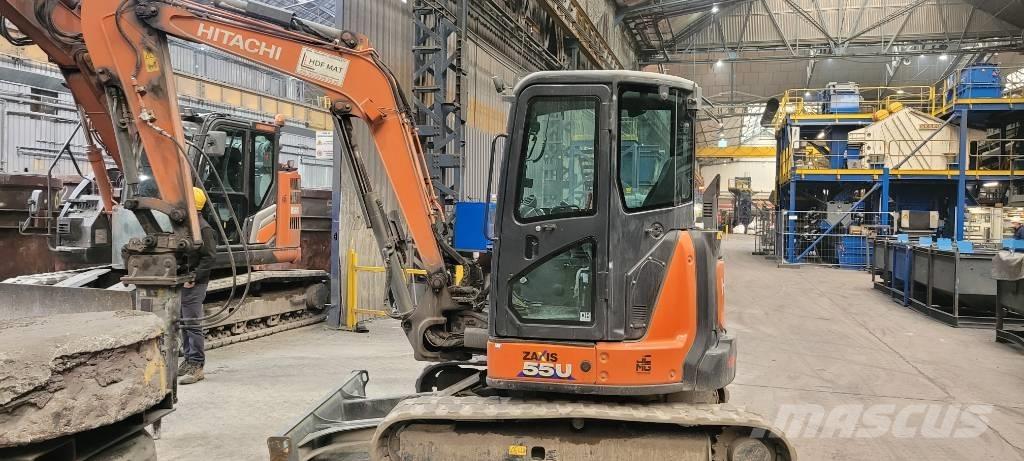Hitachi ZX 55 U-6 CLR Bageri guseničari