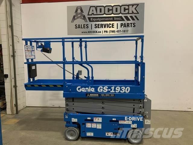 Genie GS-1930 E-Drive Electric Scissor Lift Makazaste platforme
