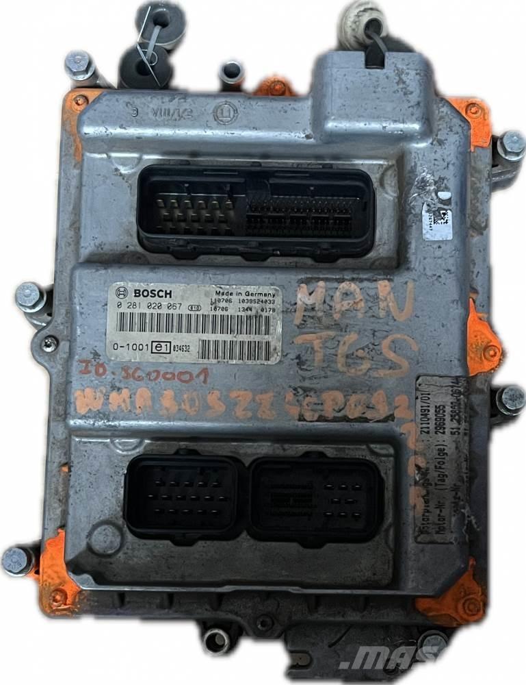 MAN TGS JEDNOTKA MOTORU 0281020067, 51.25803-0674, 51. Kargo motori