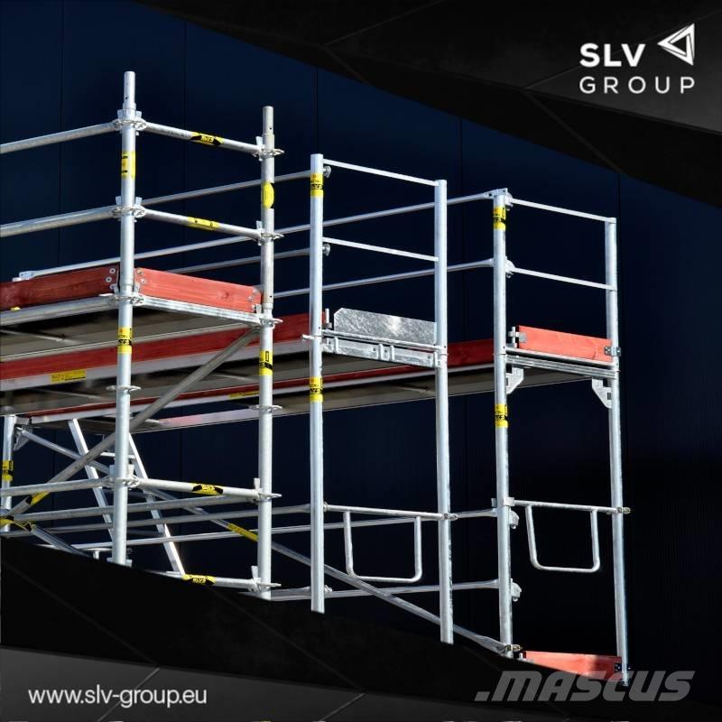 SLV-GROUP Neues Gerüst 407,70m2 Lešenie Baumann Oprema za skele