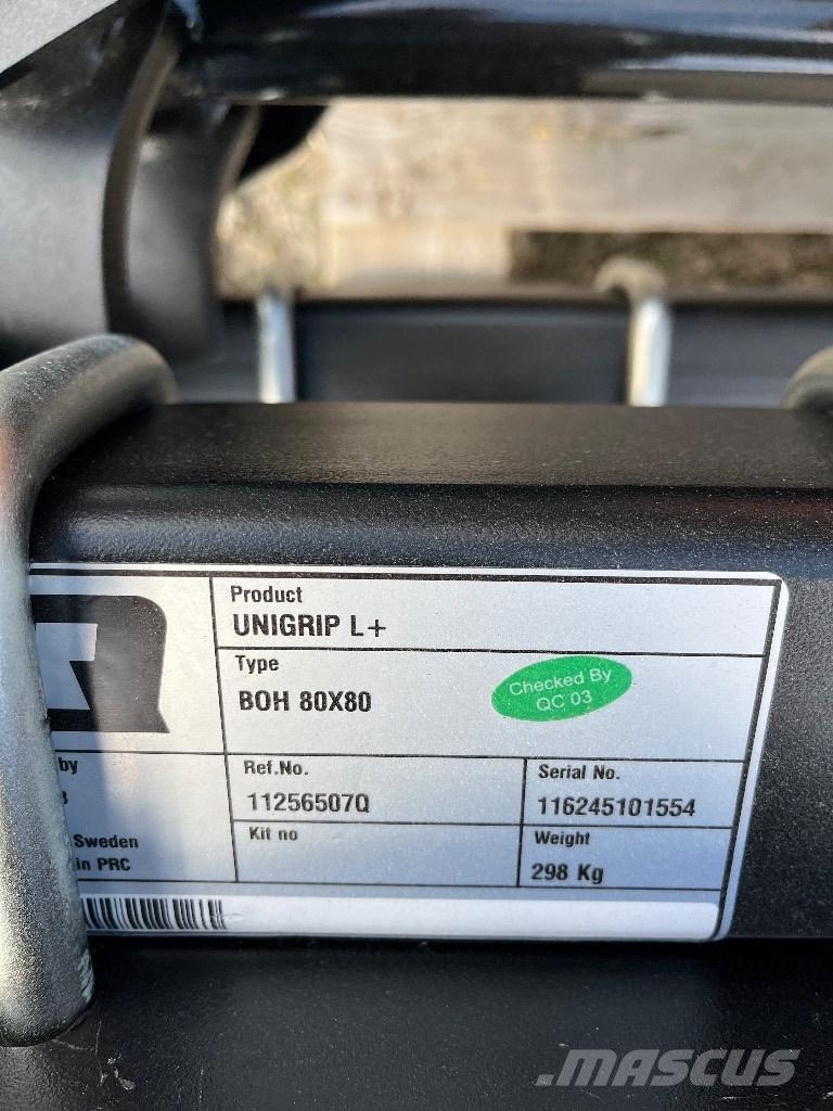 Ålö Quicke Unigrip L+ Stora BM Oprema za prednji utovarivač