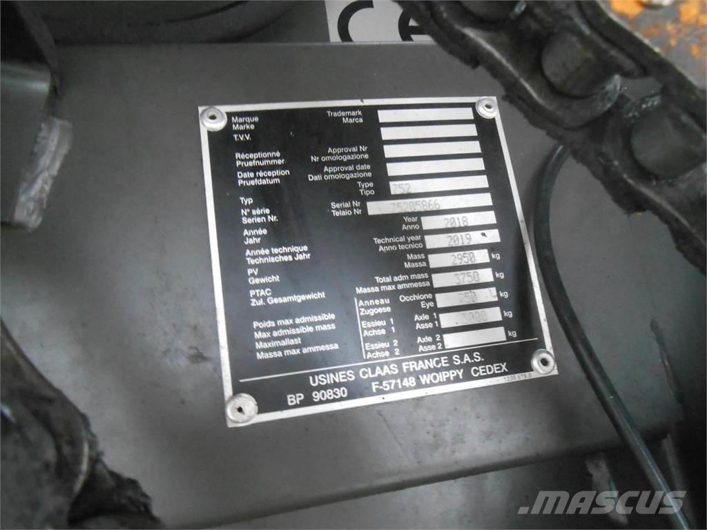 CLAAS Variant 480 RC Pro Prese/balirke za rolo bale