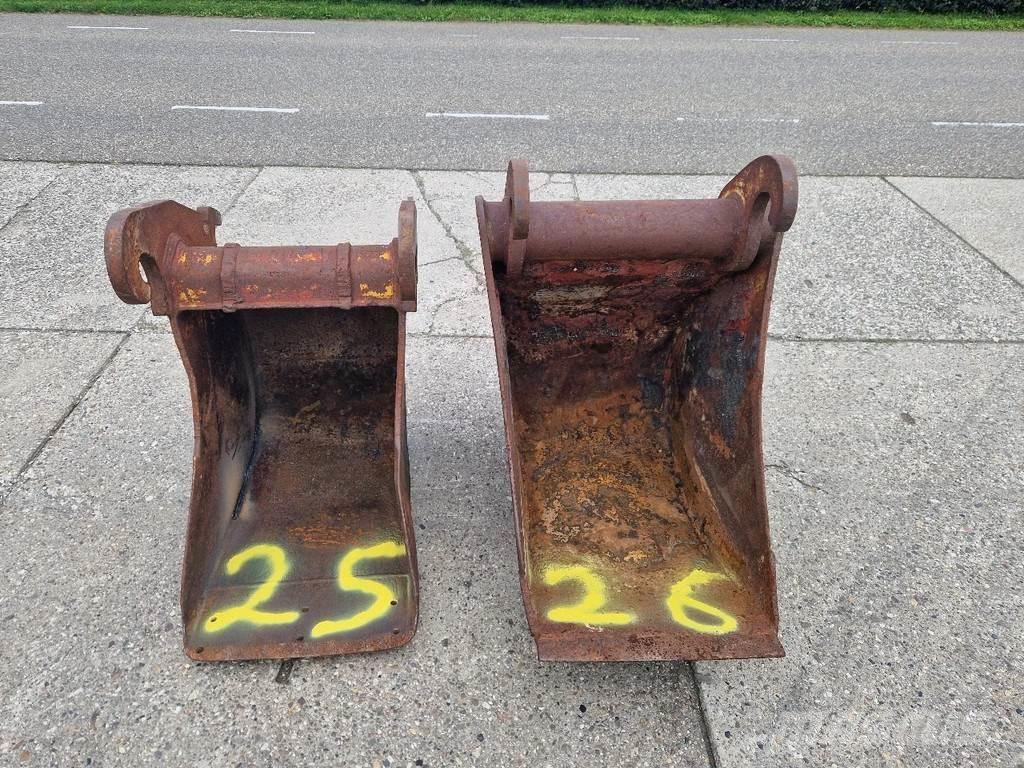 Boforce smalle dieplepel en Verachtert V-bak Kašike / Korpe