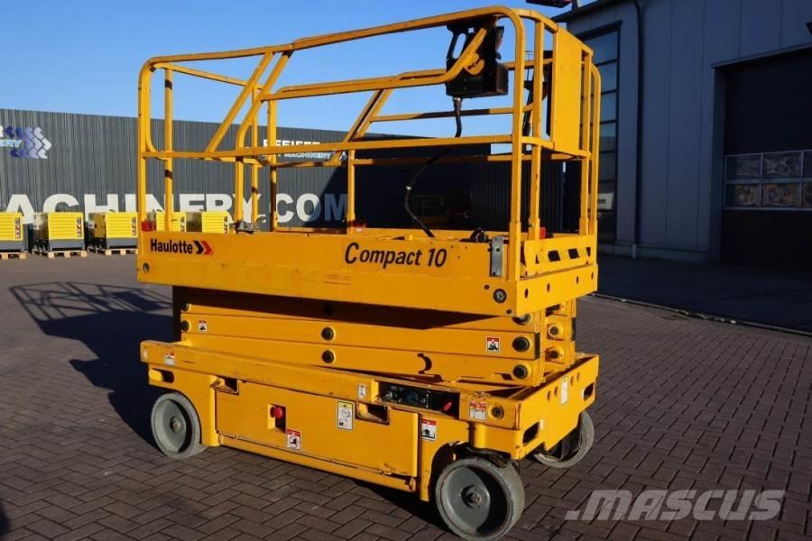Haulotte Compact 10 Electric, 10m Working Height, 450kg Cap Makazaste platforme