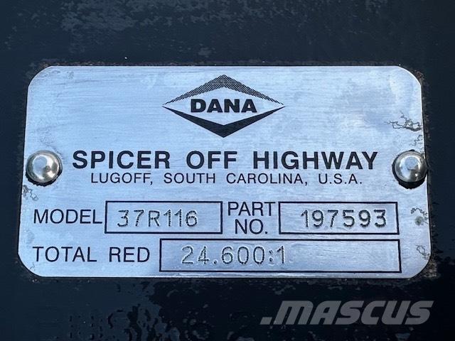 Spicer DANA 37R116HD Front Axles Osovine