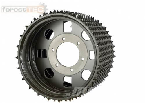 Log Max 6000 Komatsu S132 6 Loch 20 mm recht links beidsei Ostale komponente za građevinarstvo