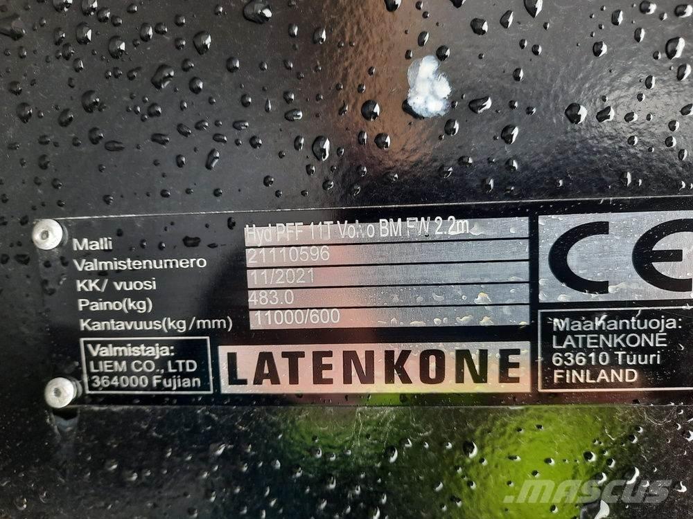 LMG Hydrauliset trukkipiikit 11ton 220/150cm sivus Građevinarske viljuške