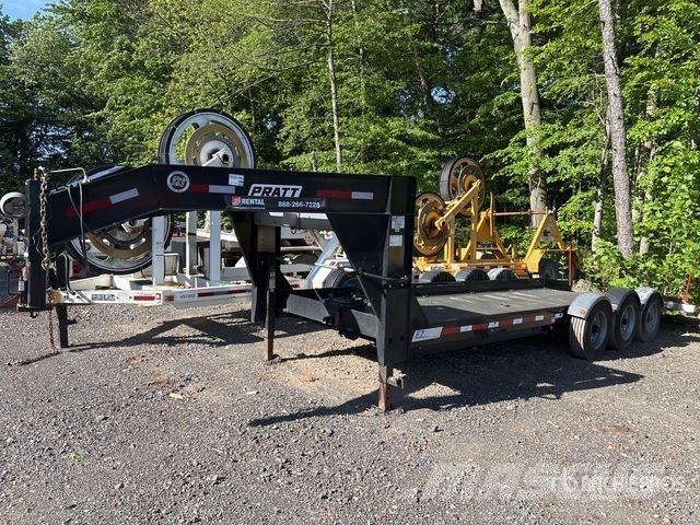 Pratt Industries EZ-2840GN 24 ft Tri/A Gooseneck E Autotransporter prikolice