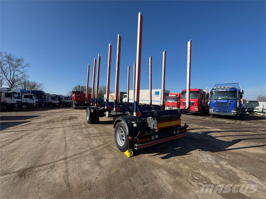 Schwarzmüller N-Serie*12 EXTE-Rungen*Zwillingsbereifung*2x10t Prikolice za stabla