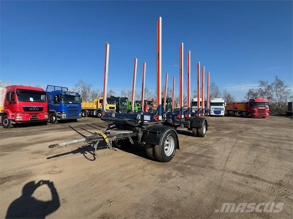 Schwarzmüller N-Serie*12 EXTE-Rungen*Zwillingsbereifung*2x10t Prikolice za stabla