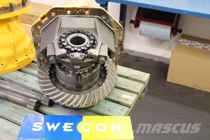 Mecalac 12MX Centrumväxel fram Osovine
