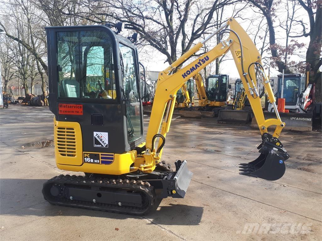 Komatsu PC16R-3HS K Mini bageri < 7t