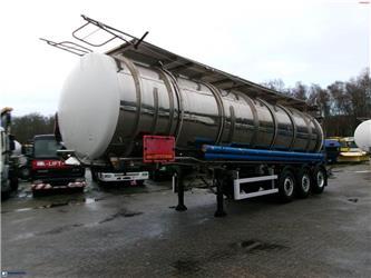  Clayton Chemical tank inox 37.5 m3 / 1 comp