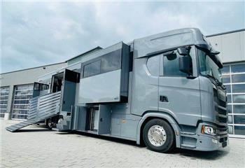 Scania S 450 Doppel Pop-out Pop-Up Pferdetransporter