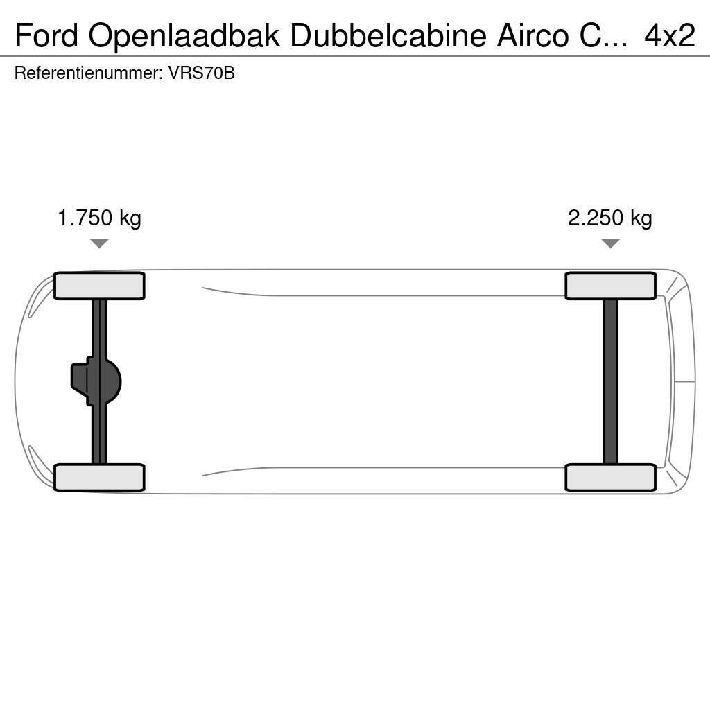 Ford Openlaadbak Dubbelcabine Airco Cruisecontrol Nieuw Pik up kamioni