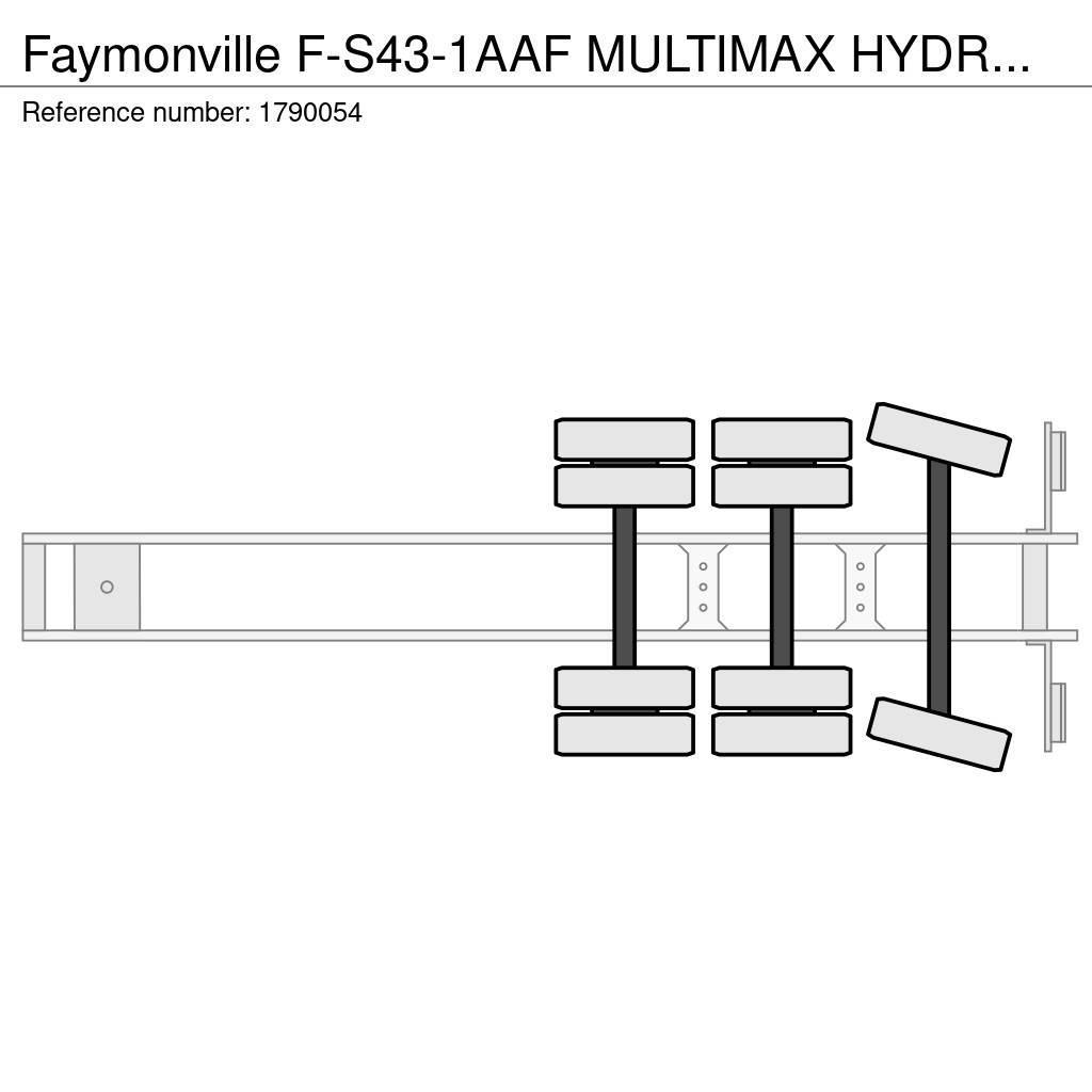Faymonville F-S43-1AAF MULTIMAX HYDRAULIC ADJUSTABLE BED SEMI Poluprikolice labudice