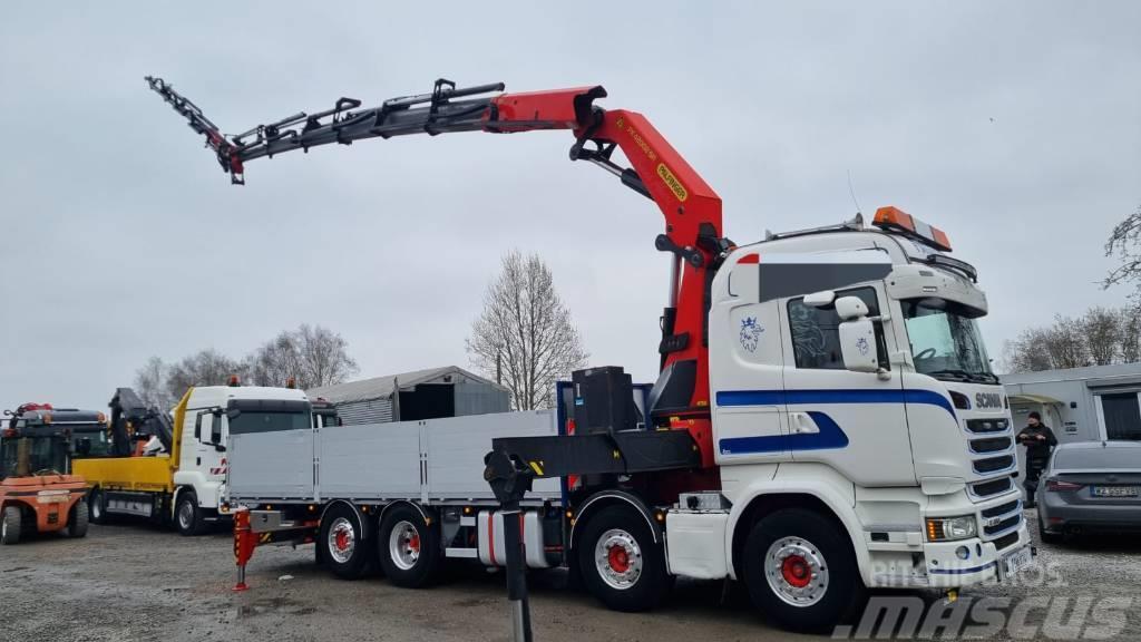 Scania R490 + PALFINGER 42002+JIB /EURO 6/ Kamioni sa kranom