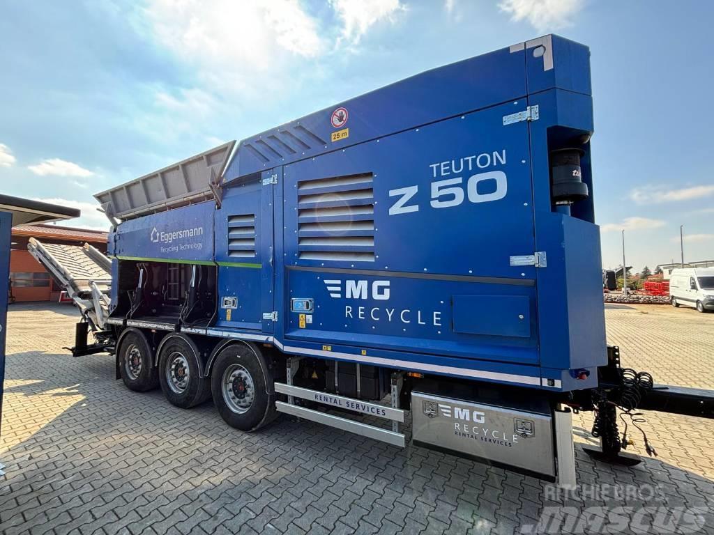  Eggersmann Teuton Z50 Mašine za uništavanje otpada
