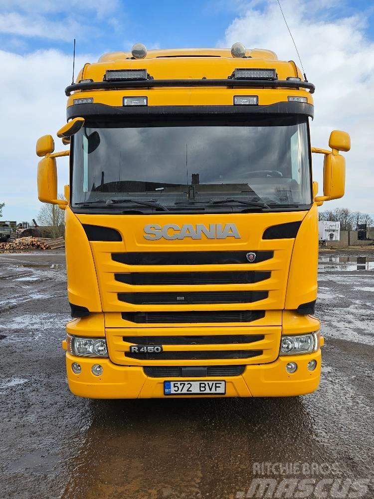 Scania R 450+HAAGIS Kamioni za drva Šticari