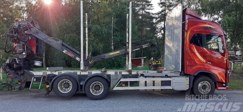 Volvo FH16 650HK Nybesiktad Kamioni za drva Šticari