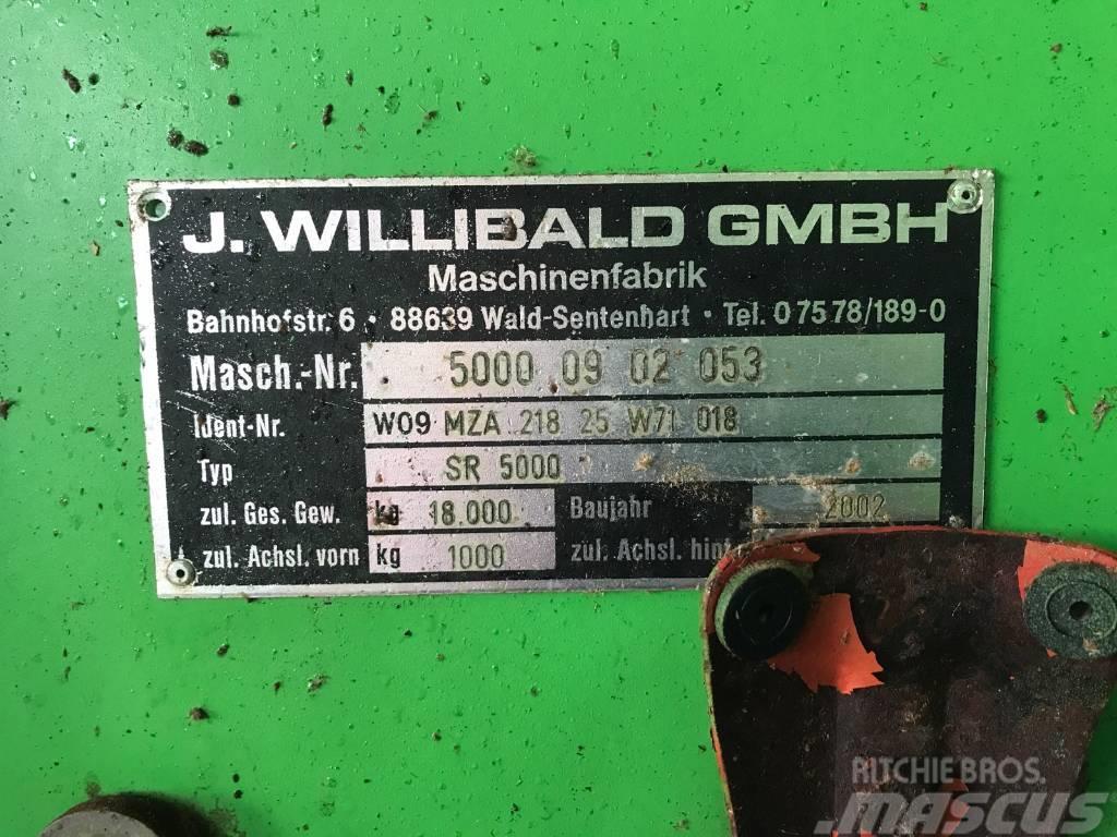 Willibald SR 5000 Mašine za uništavanje otpada