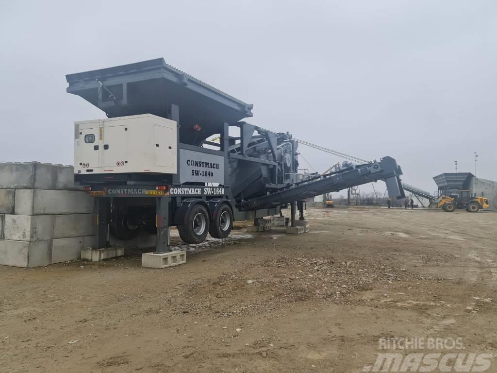 Constmach SW-1240 Mobile Screening And Washing Plant Sita
