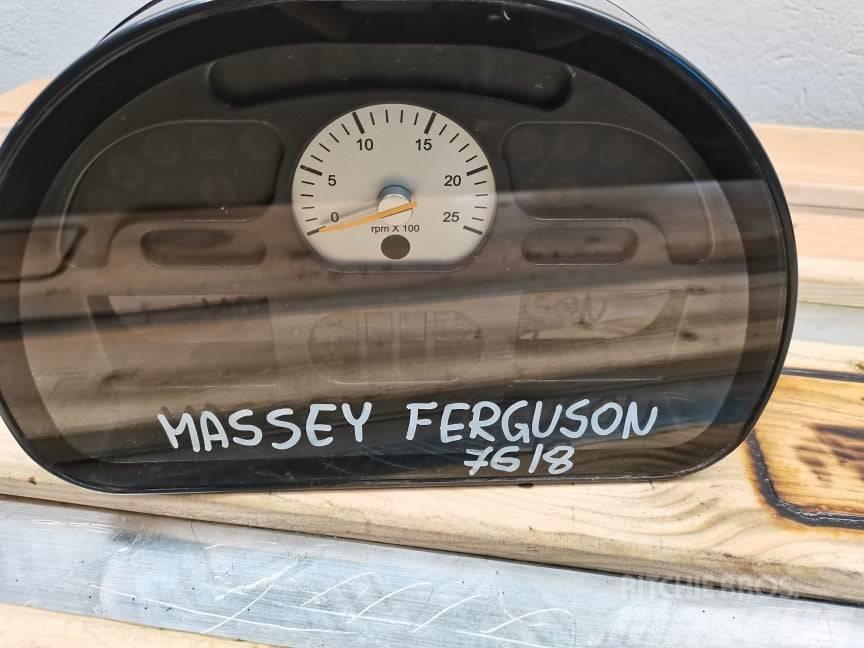 Massey Ferguson 7620 {hour meter A3 4353089 M92} Kabine i unutrašnjost