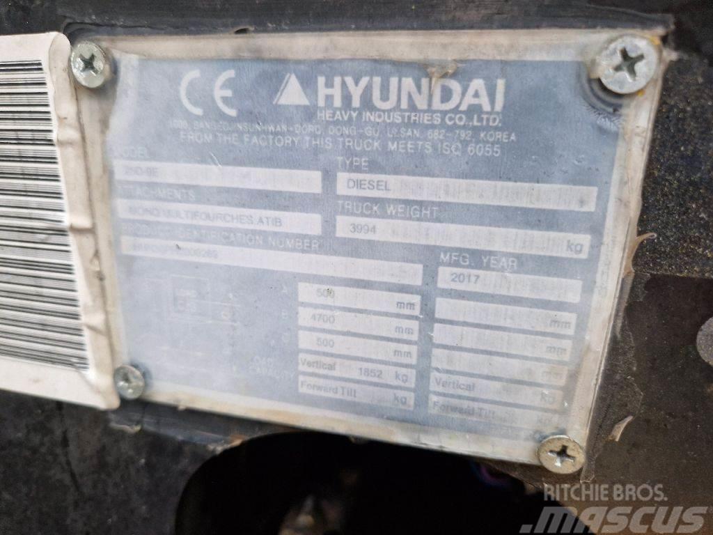 Hyundai 25D-9E Dizelski viljuškari