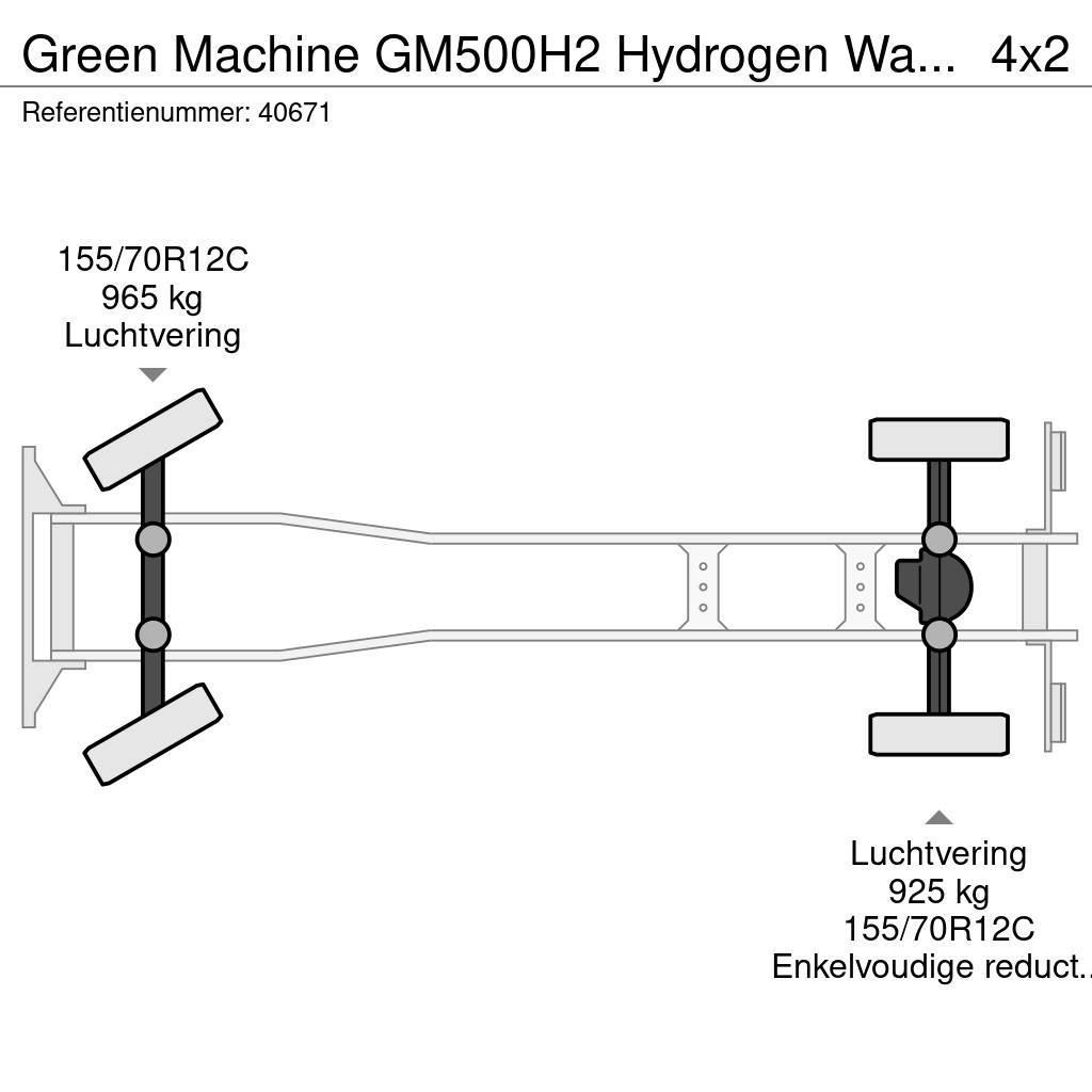 Green Machines GM500H2 Hydrogen Waterstof Sweeper Polovni kamioni za čišćenje