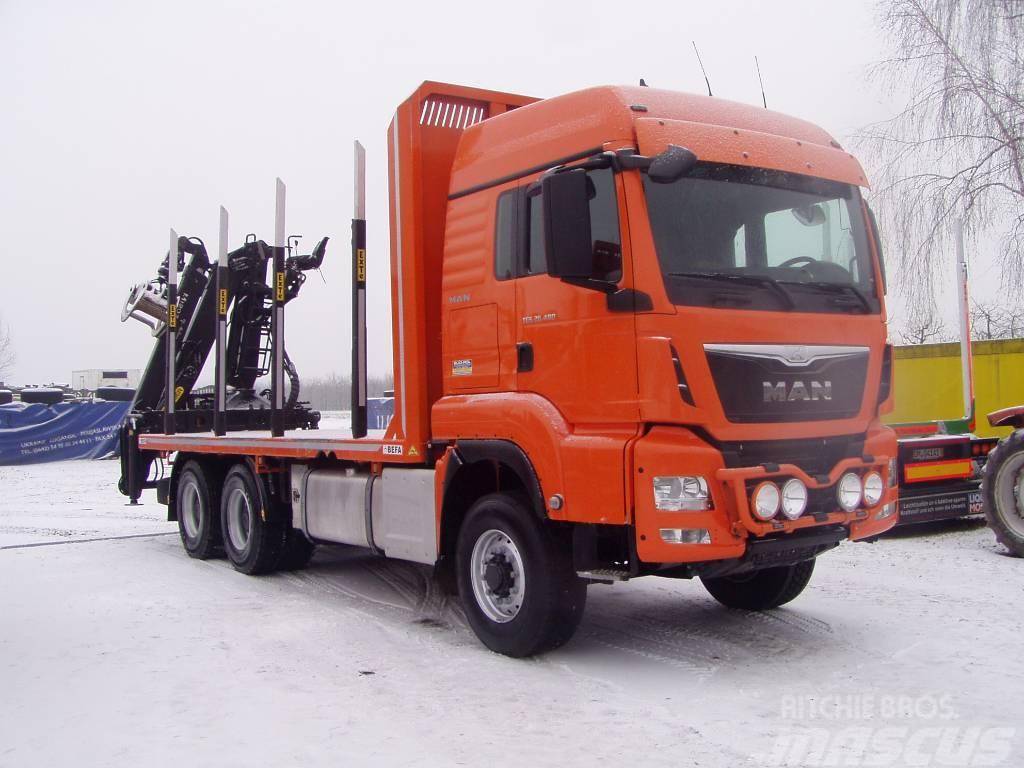 MAN 26480 6x6 hydrodrive Kamioni za drva Šticari