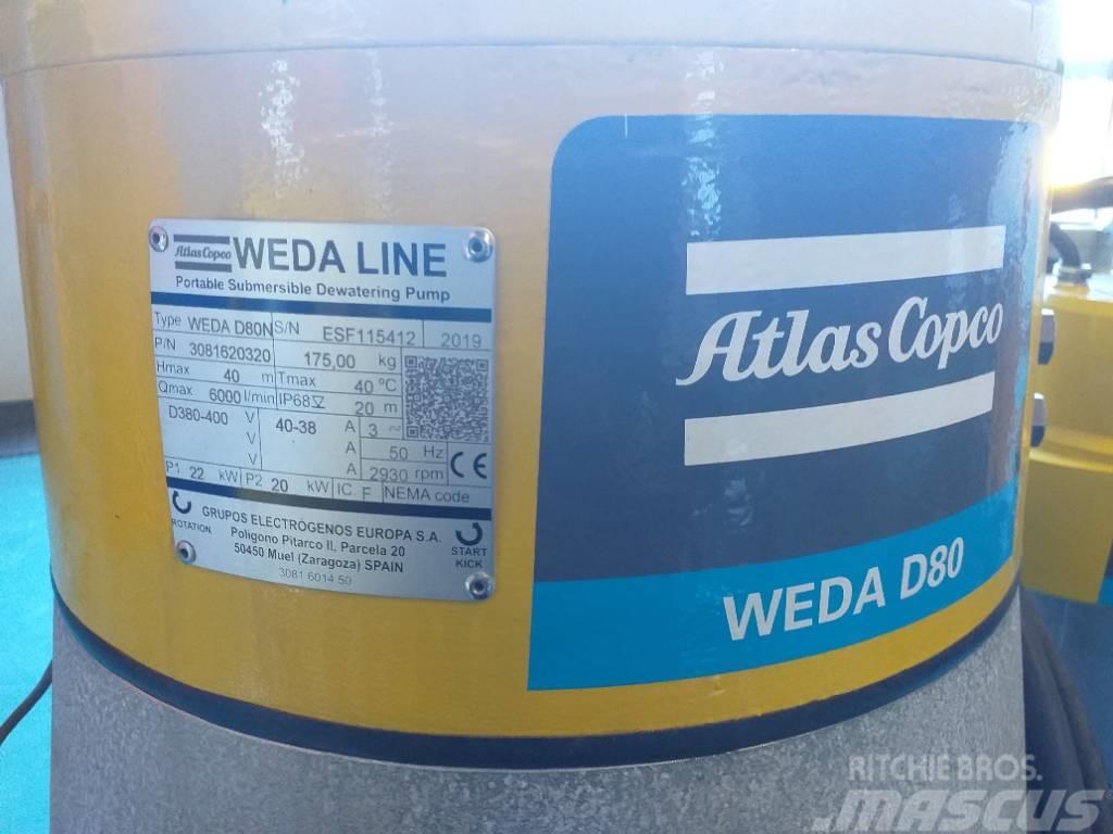Atlas Copco WEDA D80N Pumpe za vodu