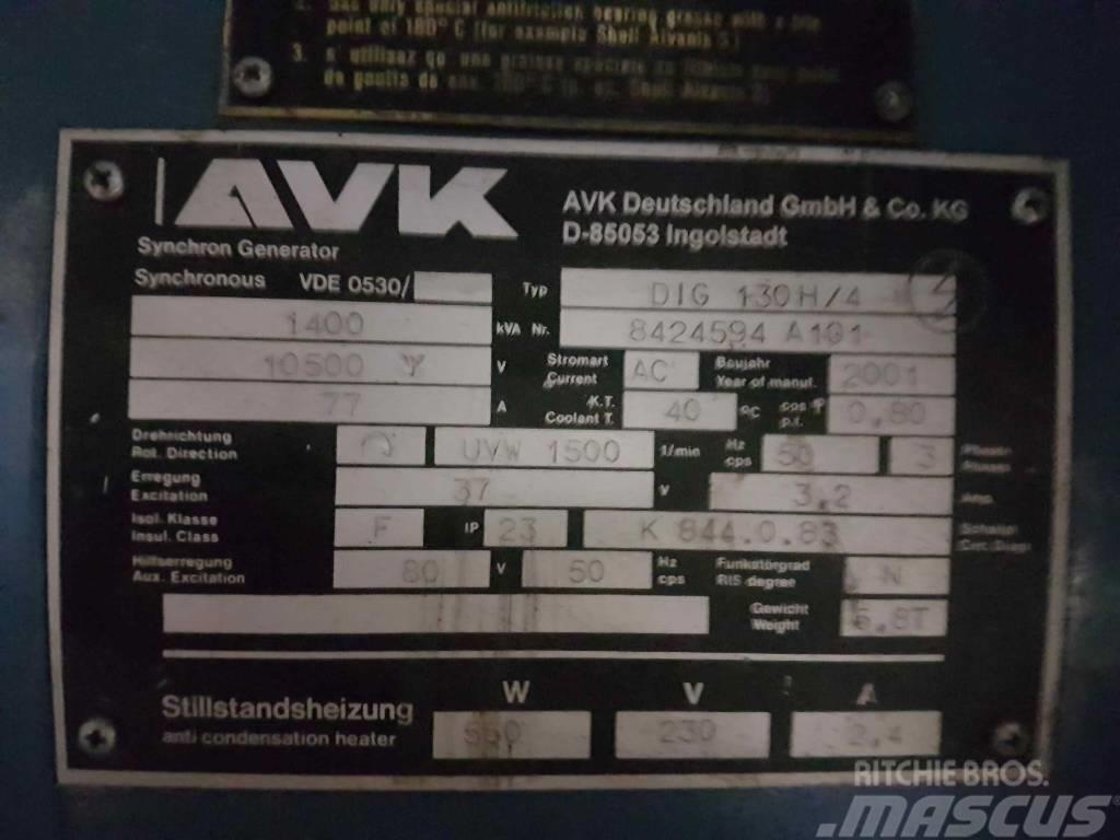 AVK DIG130 H/4 Dizel generatori