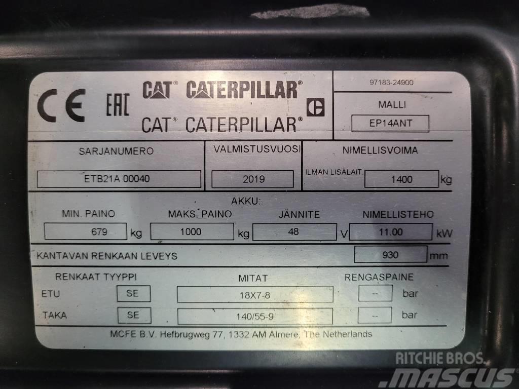 CAT EP14 ANT Električni viljuškari