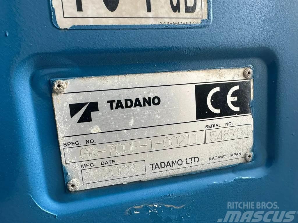 Tadano GR-700E-1-00211 + JIB ROUGH TERRAIN CRANE/RT CRANE Autodizalice