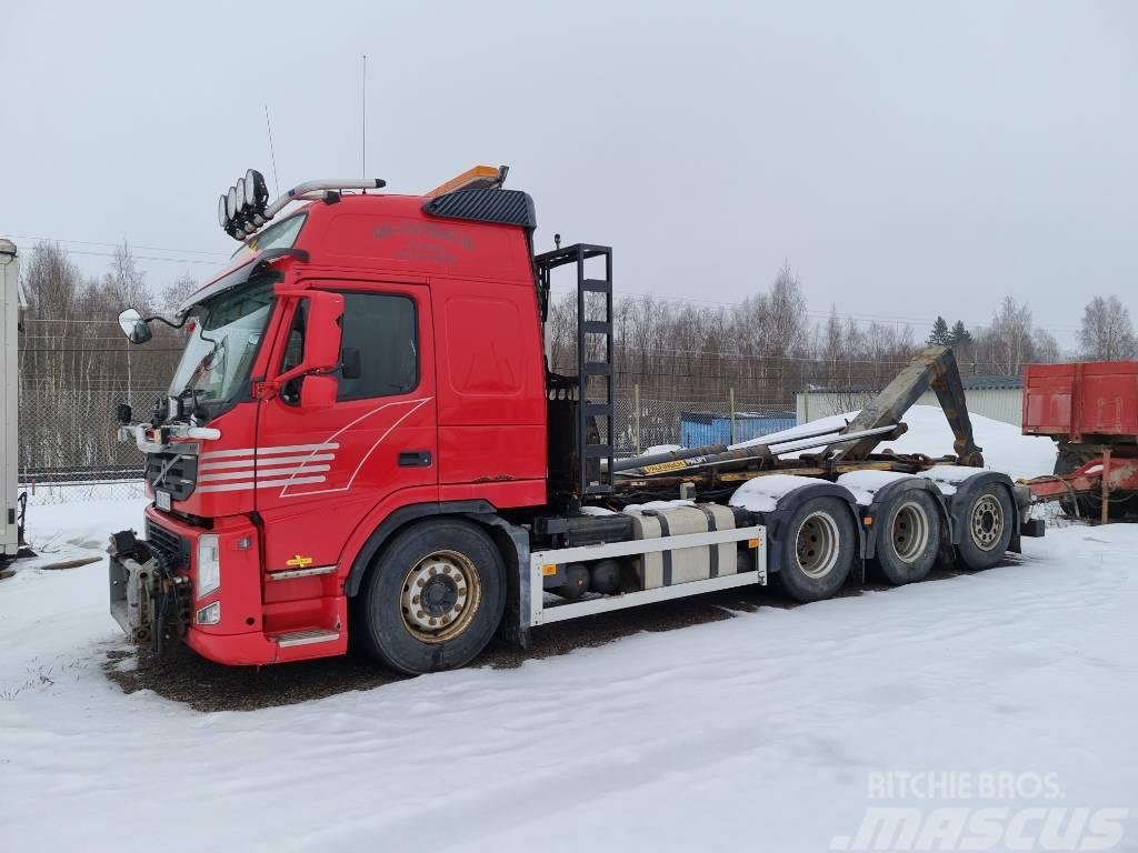 Volvo FM 8x4 Rol kiper kamioni sa kukom za podizanje tereta
