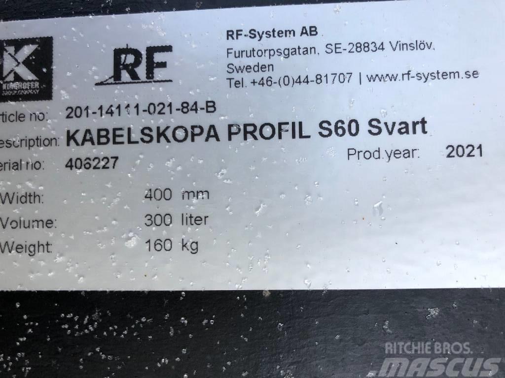 Rf-system RF Kabelskopa Profil S60 Kašike / Korpe