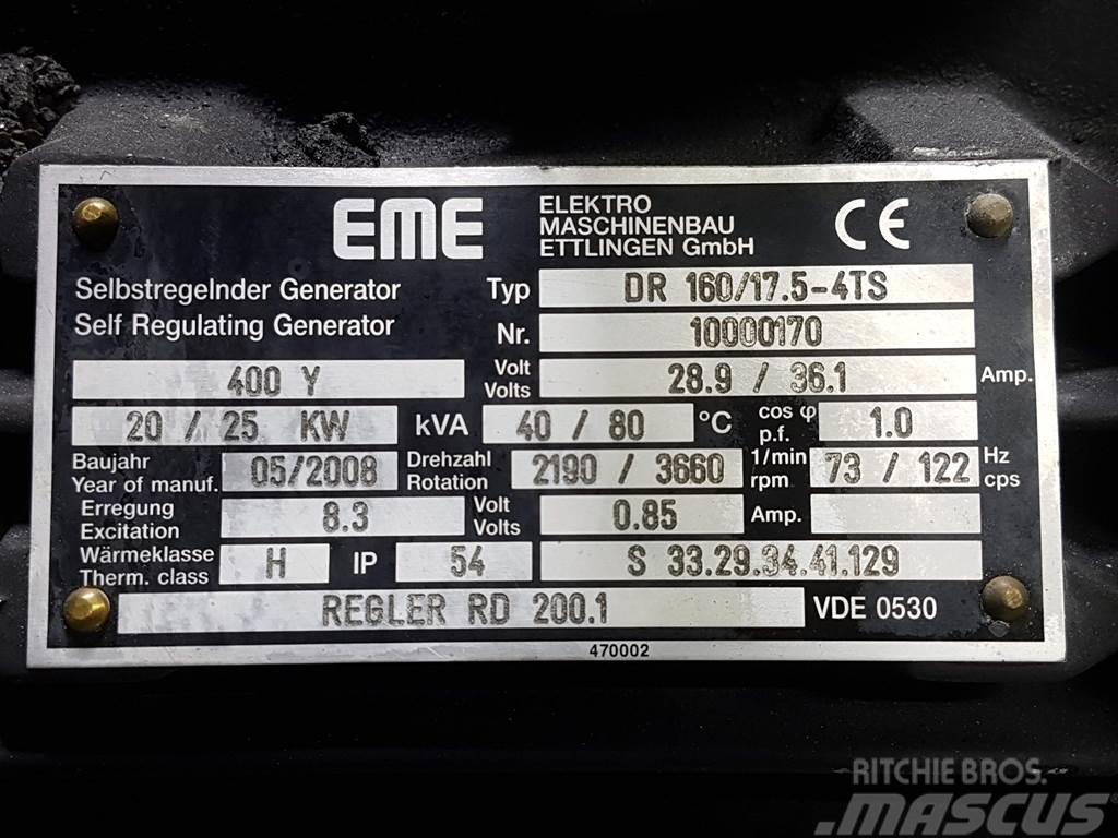 Vögele VISION 5100-2/5103-2-EME DR160/17.5-4TS-Generator Ostali generatori