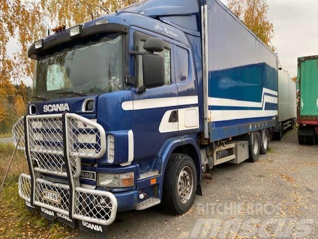 Scania R 144-460 , 6X2 Kamioni za piljevinu