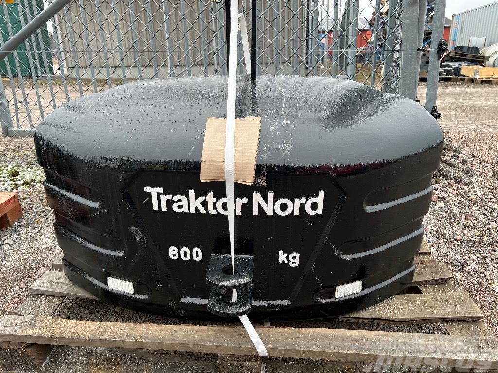  Traktor Nord Frontvikt olika storlekar 600-1800kg Prednji tegovi