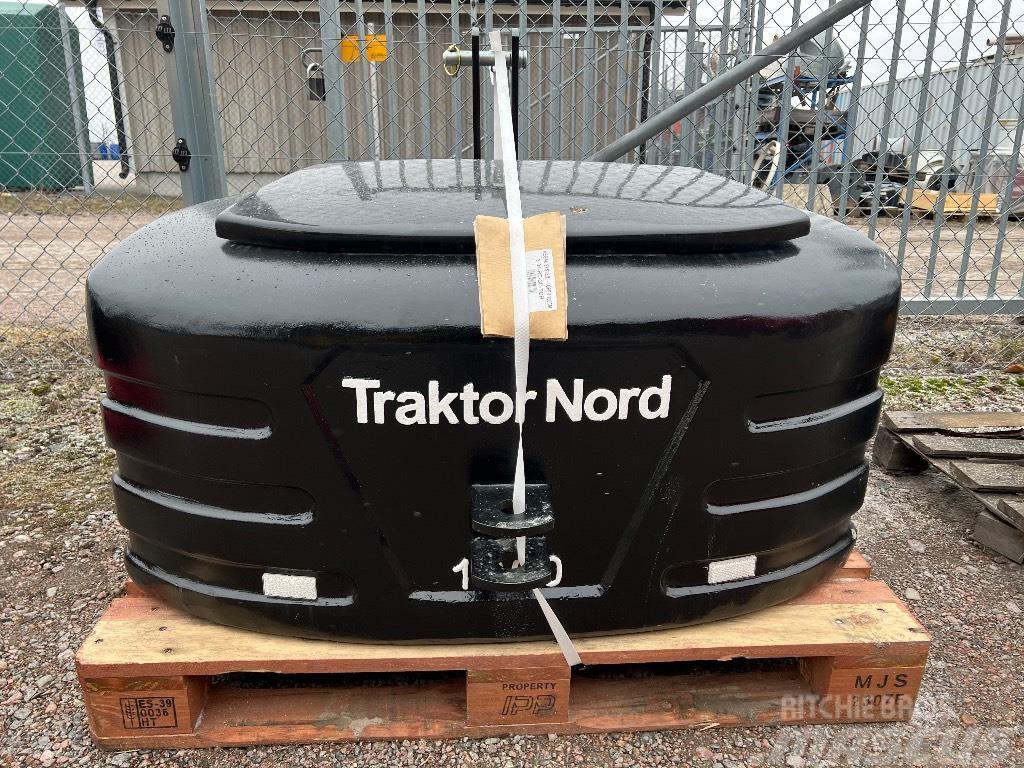  Traktor Nord Frontvikt olika storlekar 600-1800kg Prednji tegovi