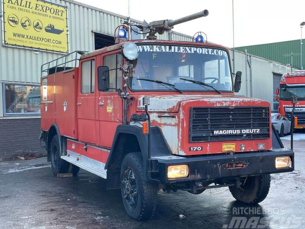 Magirus Deutz 170 Fire Fighting Truck 4x4 Complete truck G Vatrogasna vozila