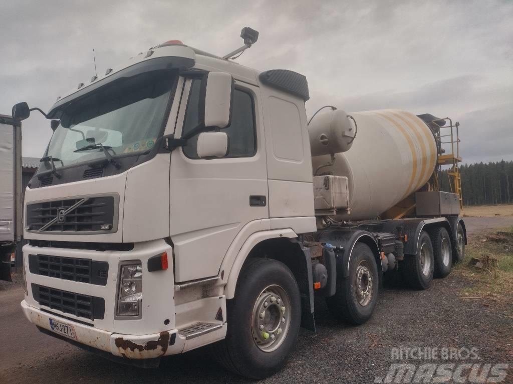 Volvo FM13 10*4 betoniauto, ränni 9m Kamioni mešalice za beton